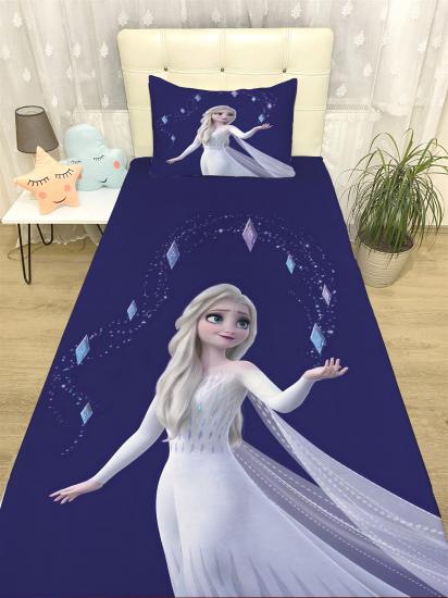Elsa 1 Desenli Yatak Örtüsü ve Yastık