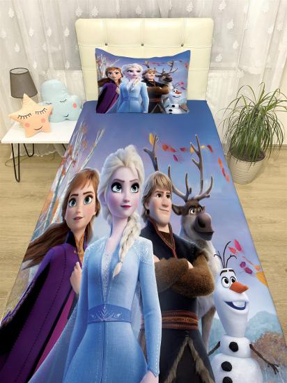 Elsa 13 Desenli Yatak Örtüsü ve Yastık