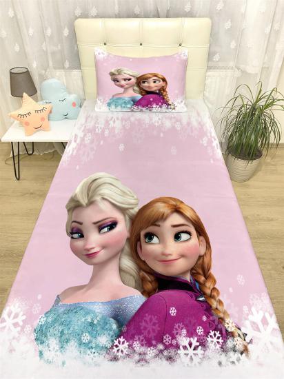 Elsa 14 Desenli Yatak Örtüsü ve Yastık